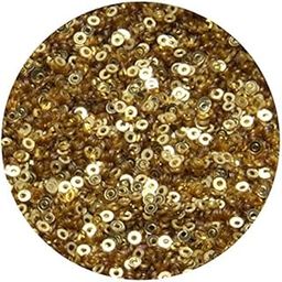 Embroiderymaterial 2 MM Sequins Sitara for Craft, Embroidery, and Jewellery Making (Dark Gold, 50 Gram)-image-49