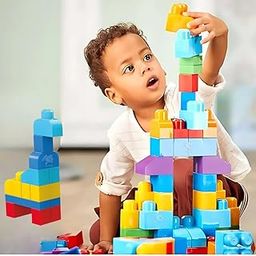 Storio 82 Pcs Big Building Blocks Set for Kids | Mega Size Construction Toy for Boys & Girls | Educational Interlocking Blocks for Toddlers | Creative Gift for Children 2-6 Years-66