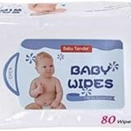 Spatlus Best Baby Wipes, Gentle Hypoallergenic Baby Soft Cleansing Wipes, Soft Moist Towelettes for Sensitive Skin, Ideal for Newborns and Toddlers, Wet Water Towelettes (Pack of 1, 80 Pc)-7