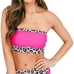 Seaside Sand Dunes Leopard Block Bikini-image-30
