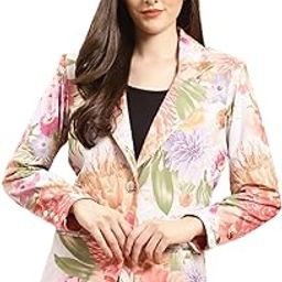 Women's & Girls Blazer for Casual Wear, Office Wear, Outdoor & Indoor Full Sleeve Fabric Polyester in Colour (PS-BL-FOUR5)-image-19