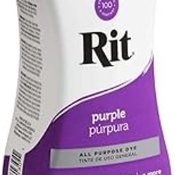 Rit Dye Rit All Purpose Liquid Dye, 236ml, Purple, 8 Fl Oz-image-66