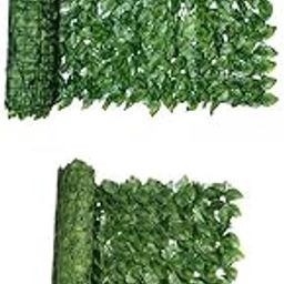 LOOM TREE® 2pcs Artificial Faux Leaf Privacy Fence Screen Hedge Garden Decor 3Meter | Yard, Garden & Outdoor Living | Garden Fencing | Privacy Screens, Windscreens-image-16