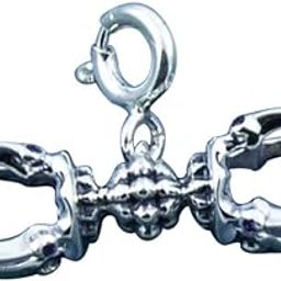 Jewellery 925 Sterling Silver Vajra Charm Pendant, Fits in Bracelets, Chains and Necklace for Women and Men (Gifts for Wife, Men & Girlfriend)-picture-22
