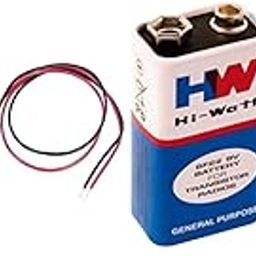 9V General Purpose Alkaline Batteries for Transistor Radios and Toys (2 Battery & 2Connector)-image-108