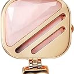 Raga New You Quartz Analog Mother of Pearl Dial with Rose Quartz dial Cover Gold Stainless Steel Watch for Women-95192WM01-image-37