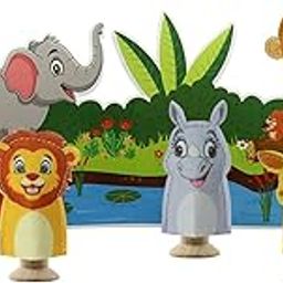 JAZZY PEARLS® 5X Cartoon Animal Finger Puppet with Storytelling Props for Children Kids|Toys & Hobbies | Educational | Other Educational Toys-image-14