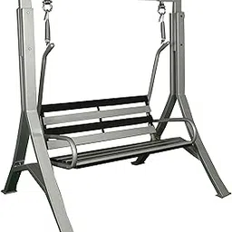 generic Swing India Indoor and Outdoor Metal Iron Swing with Hammock Chair 2-Seater Jhula, High-Strength Iron, 350 kg Capacity (Gray) | Beautiful, Comfortable Seating for Your Dream Home-picture-44
