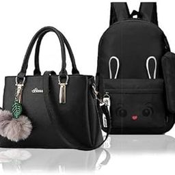 The Bags Maker Stylish Girls' Backpack Combo Set – School & Travel Ready| style - 1934 Women's Handbags-image-116