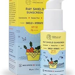 Little Rituals Natural Organic Baby SUNSCREEN Lotion Daily Use for Baby & Kids (0-15 years), SPF 50 PA++++ UVA/UVB/IR + DIGITAL Wi-Fi & Bluelight Protection| Hypoallergenic| SWISS Technology | 50 gm-image-17