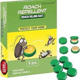 Anti Roach Gel - Cockroach Killer | Kitchen Safe | Odourless | Fast And Convenient, Indoor Insect & Pest Control, Natural Cockroach Killer Gel for Home Strong, Cockroach Gel (6 Bait)-image-94