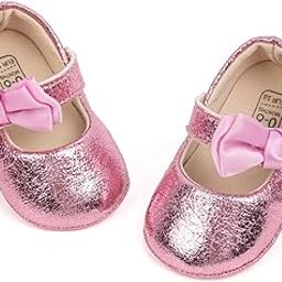 6 To 12 Months Newborn Baby Girls Belly Shoe Anti-Slip Sandal Booties-BT4551-image-95