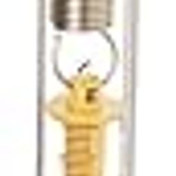 WKM Weighing Scale Hanging Spring Balance Acrylic Tubular Dynamometer- Dual Transparent Scale, 50N/5KG-13