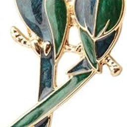 COMBR Fashion Women Two Parrot Bird Animal Brooch Pin Wedding Bridal Gift-image-31