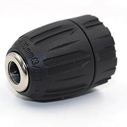 JPT Heavy Duty10MM Keyless Chuck Mount 3/8-20UNF For Reverse Forward Cordless & Electric Drill/Screwdriver Machine (Not For Angle Grinders)-image-2