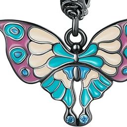 Charms Beads Pendants 925 Silver DIY Jewelry Gift for Necklace Butterfly Jewelry & Watches/Fashion Jewelry/Other Fashion Jewelry-image-1
