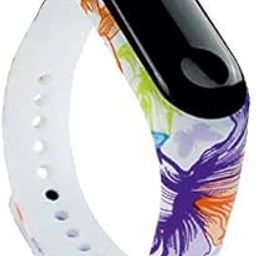 GYC Replacement Strap Compatible for Xiaomi MI Band 2 and MI Band HRX Wristband Flexible Silicon Girlish Printed Band (NOT Compatible for MI Band 4 & MI Band 3) Combo Pack of 3-image-96