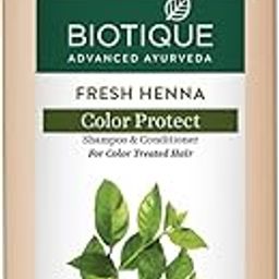Biotique Bio Henna Leaf Fresh Texture Shampoo and Conditioner, 650ml-43