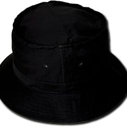 Cotton Bucket Hat - Black-picture-35