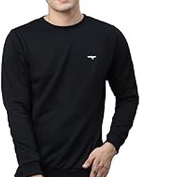 Full Sleeve Solid Men Round Neck Sweatshirt-image-44