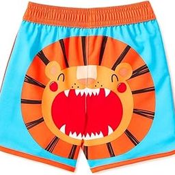 Clothing Lion Face Neptune Blue Swim Short Trunks - 18 Months-image-43