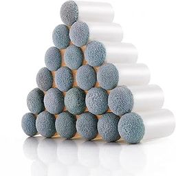 JBB 24 Pcs Pool Cue Tips Slip On Billiard Cue Tips for Pool Cue Sticks Replacement with Easy Installation, 12mm-picture-24
