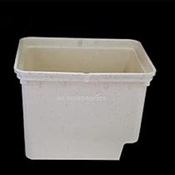 Dutch Bucket -Set of 5, Hydroponic Bucket for Growing Plants, Color : Granite Beige-picture-23