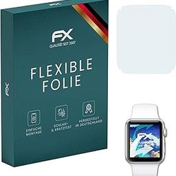 atFoliX Screen Protector Compatible with Apple Watch 38 mm Series 1 & 2 Film, Ultra Clear and Flexible FX Screen Protector (3X)-image-15