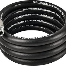 EVIL ENERGY - 3/4 inch fuel transfer hose, agricultural fuel hose for dispensing gasoline, kerosene, biodiesel 12 feet-picture-15
