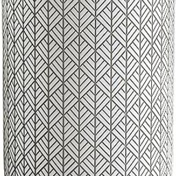 Allure Home Creation Shelby Resin Grey Multicolored Wastebasket Trash Can, Compact Size, 1.74 Gallons-picture-10