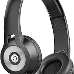 MuveAcoustics Focus MA-1525SB Wireless Bluetooth On Ear Headphone with Mic (Steel Black)-picture-20