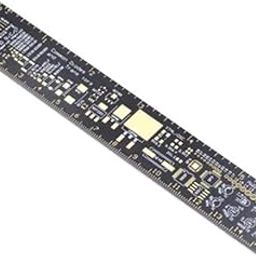 UJEAVETTE 3x1 Pieces PCB Ruler v2-6" for Electronic Engineers/Geeks/Makers/Arduino-image-30