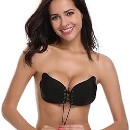 Women's Silicone Gel Stick-On Sticky Bra Invisible Sticky Strapless Backless Adhesive Bra for Women Invisible Push up Design Bra-image-12