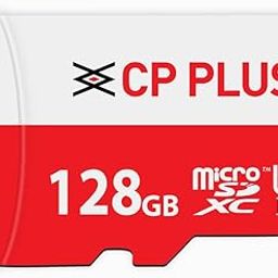 CP PLUS 128GB microSDXC Memory Card Grade UHS-3 Class 10, Up to 70 Mbps Reading & 30 Mbps Writing Speed with High Performance of Data Transfer & Lower Power Consumption for Portable Devices| CP-UM128C-21