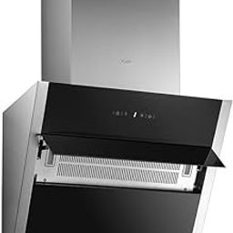 Kaff 60 cm 1250 m³/hr Auto-Clean Angular Kitchen Chimney (MARBELLA 60 BLK, Filterless technology, Touch Control, Black)-image-43