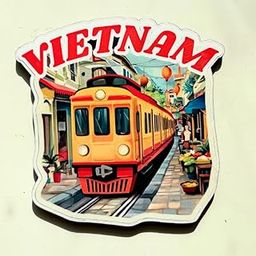 Vietnam Fridge Magnet | Travel Souvenir from Vietnam | Vietnam Gift - Wander Tag-image-96