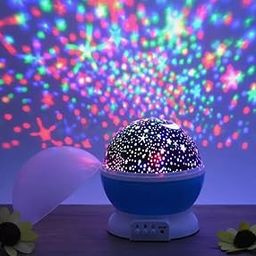 Toy Imagine LED Night Lights Star Projector 4 Modes&3 Level Dimmable Display Nebula Ambiance Room Decoration Night Lighting LED for Kids Bedroom/Parties/Home Theatre with Timer.-image-96