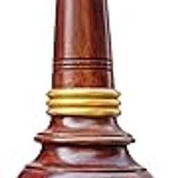 SKS Cherry Wooden Indian Gada, Clubs, Meel, Clubbell, Karla Kattai, Mugdar, Original Manufactured from Super King Sports (Quality Wood with Polish) (10, Kilograms)-image-4