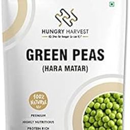 Hungry Harvest Dried Green Peas (Dry Green Mater) for Food 400 Gram-image-31