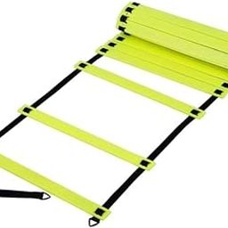 TASCO SPORTS Agility Ladder, Speed Reaction Sport Training Soccer Adjustable Rungs Soft Ladder Soccer, Football Fitness Boxing Exercise Tool Carry Bag (8 Metres)-15
