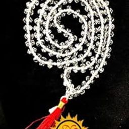 Divya Shakti Diamond Cut Sphatik Mala Natural AAA Quaity (7 m.m) for Men and Women-image-56