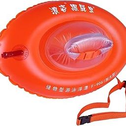 VELURA Swim Buoy Gear Supplies Portable with Belt for Enthusiasts Kayaking Exercise 54cm|1 Swimming Buoy|Training Aids| Water Sports |Sporting Goods-image-14