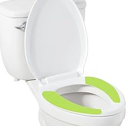MeeTo Warm Soft Toilet Seat Cushion Cover, Washable and Reusable Cushion with Self-Adhesive Pads Tape For Winter, Portable and Easy Install, Suitable for Toilet Rings of Different Shapes, Pack Of 2-31