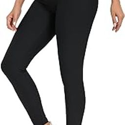 High Waist Ribbed Gym Leggings for Women Workout Yoga Pants Skinny fit Tights Activewear-image-58