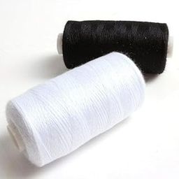 Hand Sewing Thread 800M Strong and Durable Sewing Threads for Clothes Sewing Accessories White Black with 3 Pcs Steel Sewing Needle (Black & White)-23