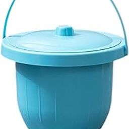 Enakshi® Chamber Pot Thickened Night Urinal Portable Spittoon for Home Camping Travel Blue S|Health & Beauty | Medical, Mobility & Disability | Daily Living Aids | Incontinence Aids-image-49