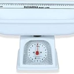 Suvarna Analog Baby Weighing Scale - Pet & Baby Weight Machine | Capacity 10 KG | 1 Year Warranty | Model ABWS-10KG, White-29