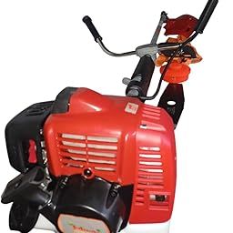 Mizuki Make's Easy G5645 Agriculture Power Reaper G45 Brush Cutter – 45CC 2-Stroke Engine | WALBRO Carburetor | U-Handle | Includes Blade, Tap & Go, Shoulder Belt | Farm & Garden Cutter Machine-picture-27