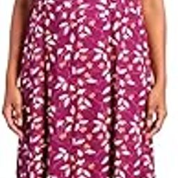 Plum Purple Lycra Maternity Feeding Nighty with Zipper & Pocket – Soft Stretchable Fabric for Comfort – Floral Printed Nursing Nightwear-16
