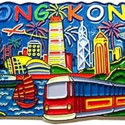 TC The Customizers Set of 1 Hongkong Printed Fridge Magnet Set | Magnet for Fridge Decoration | Fridge Magnets Refrigerator Stylish Set Kitchen-image-25